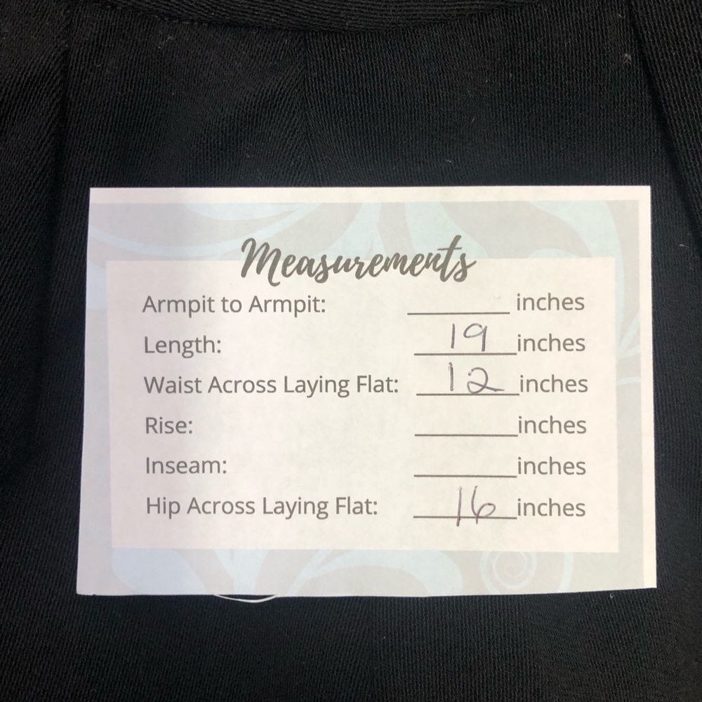 Vintage black pencil skirt - Picture 4 of 4